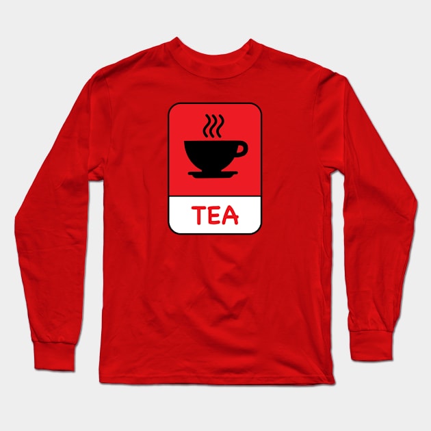 Tea picture Long Sleeve T-Shirt by EliseDesigns